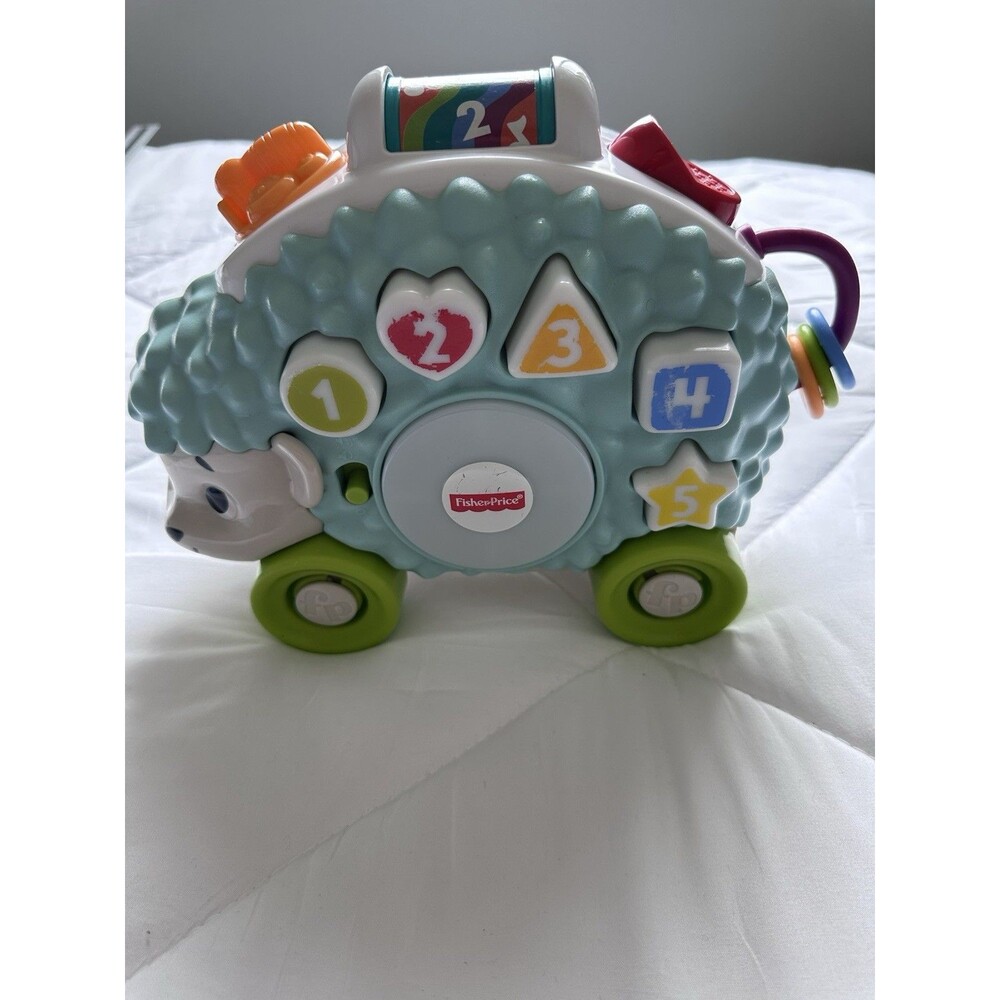 Fisher-Price Interactive Hedgehog Preschool Toy Numbers & Shapes Linkimal